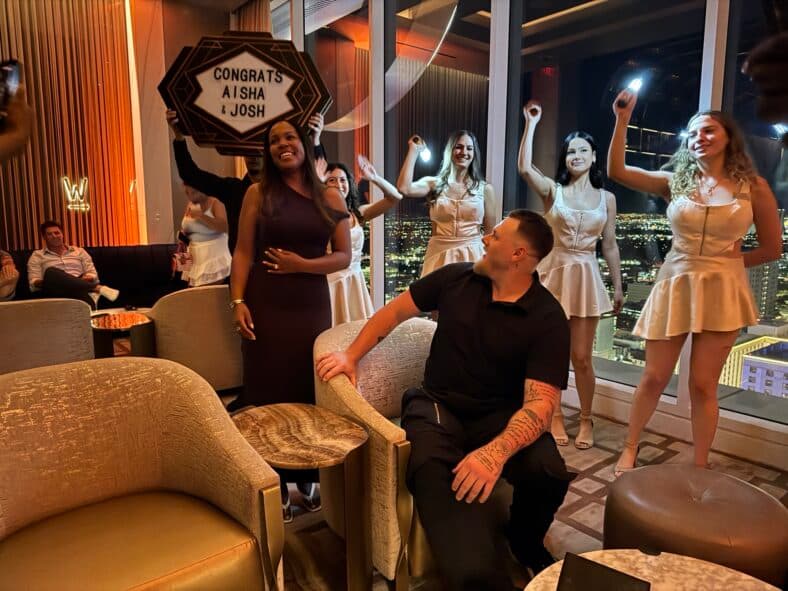 mlb-legend-barry-bonds-daughter-aisha-josh-richter-engagement-legacy-club-circa-las-vegas