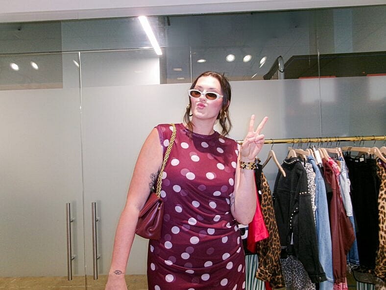 Stefani Dolson wearing JCPenney