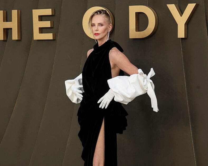 Charlize Theron at The Odyssey World Premiere At The Odeon Luxe In Leicester Square, London