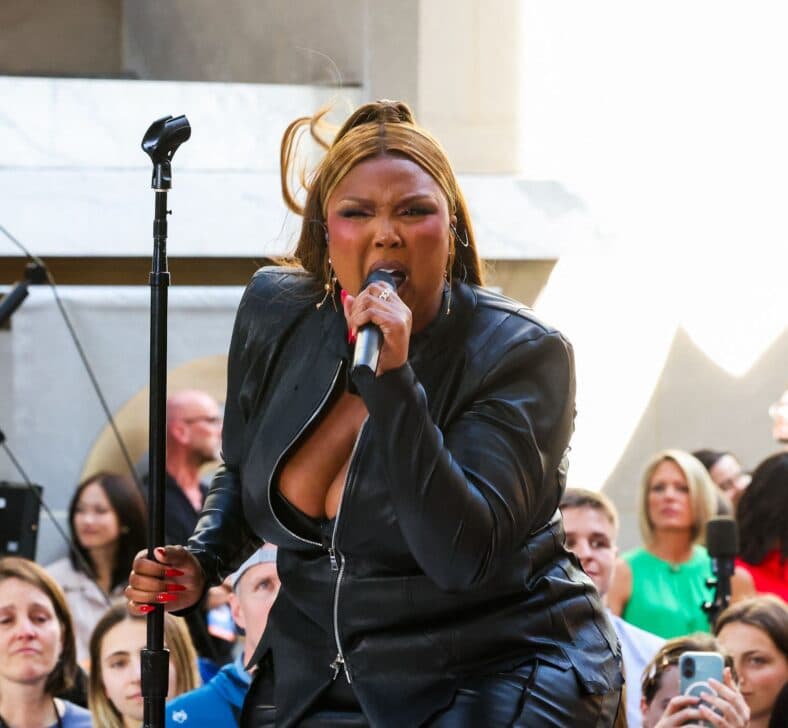 Lizzo performs at the Today Show Citi Concert Series