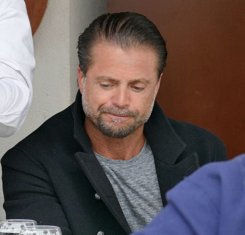 Baywatch Star David Charvet Newly Divorced Seen Having Lunch With Friends