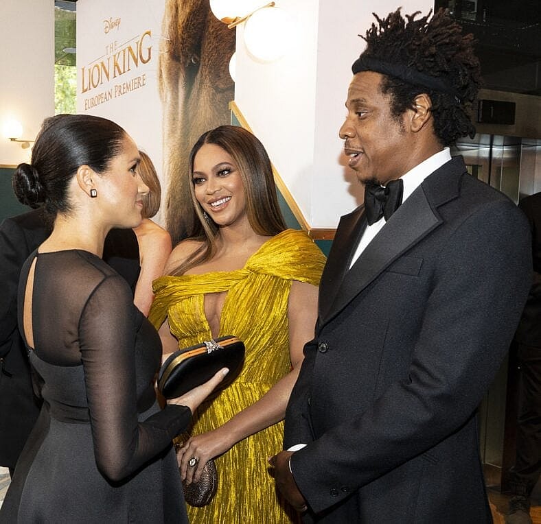 Meghan Markle, Beyonce and Jay Z