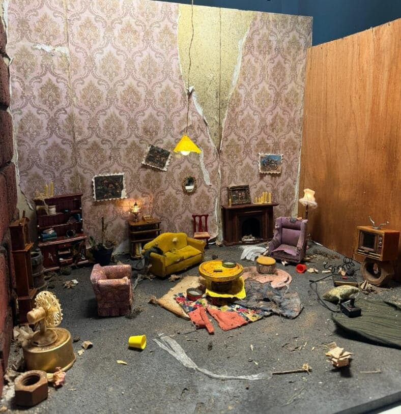Os outros inquilinos nos bastidores