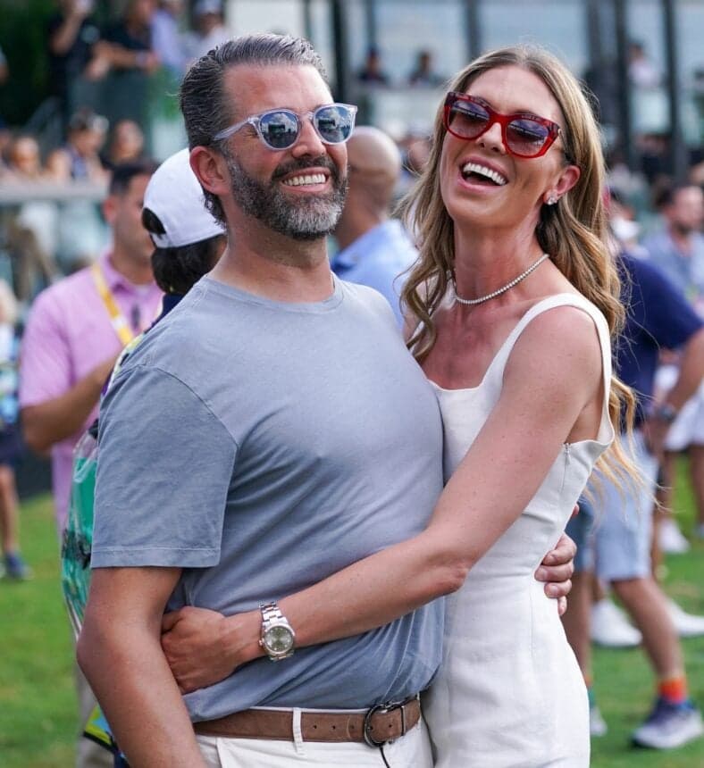 Donald Trump Jr e Bettina Anderson no LIV GOLF 2025: Miami - Rodada Final