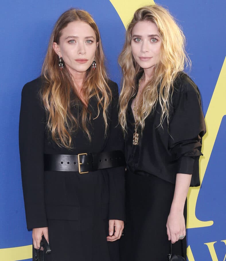 Mary-Kate and Ashley Olsen.