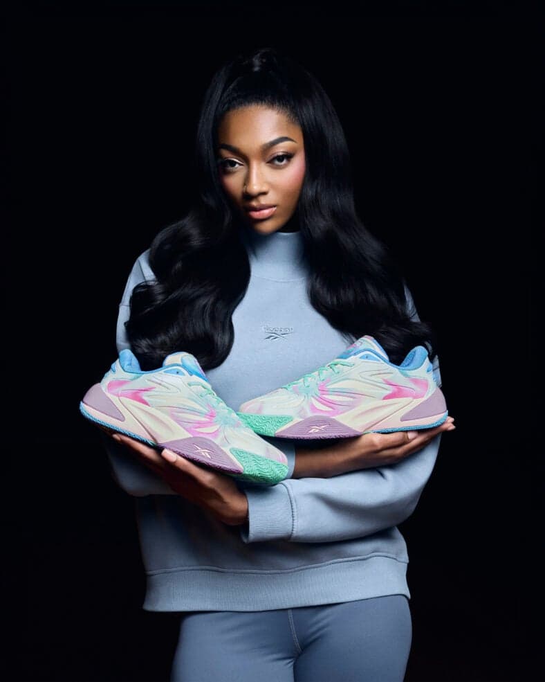 Angel Reese, Unapologetically Angel colorway.