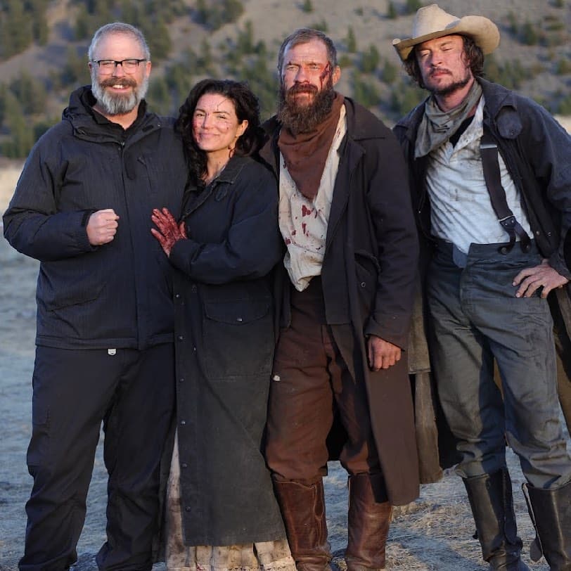 Gina Carano in "The Terror on the Prairie"