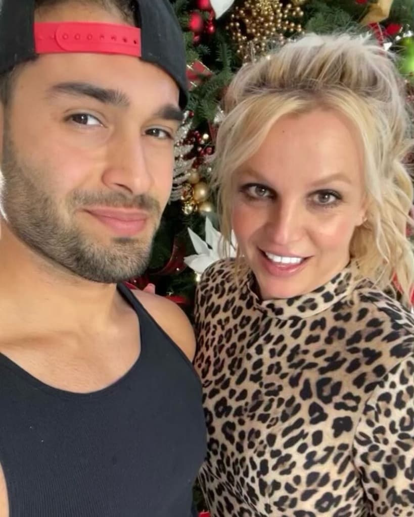 Britney Spears and Sam Asghari