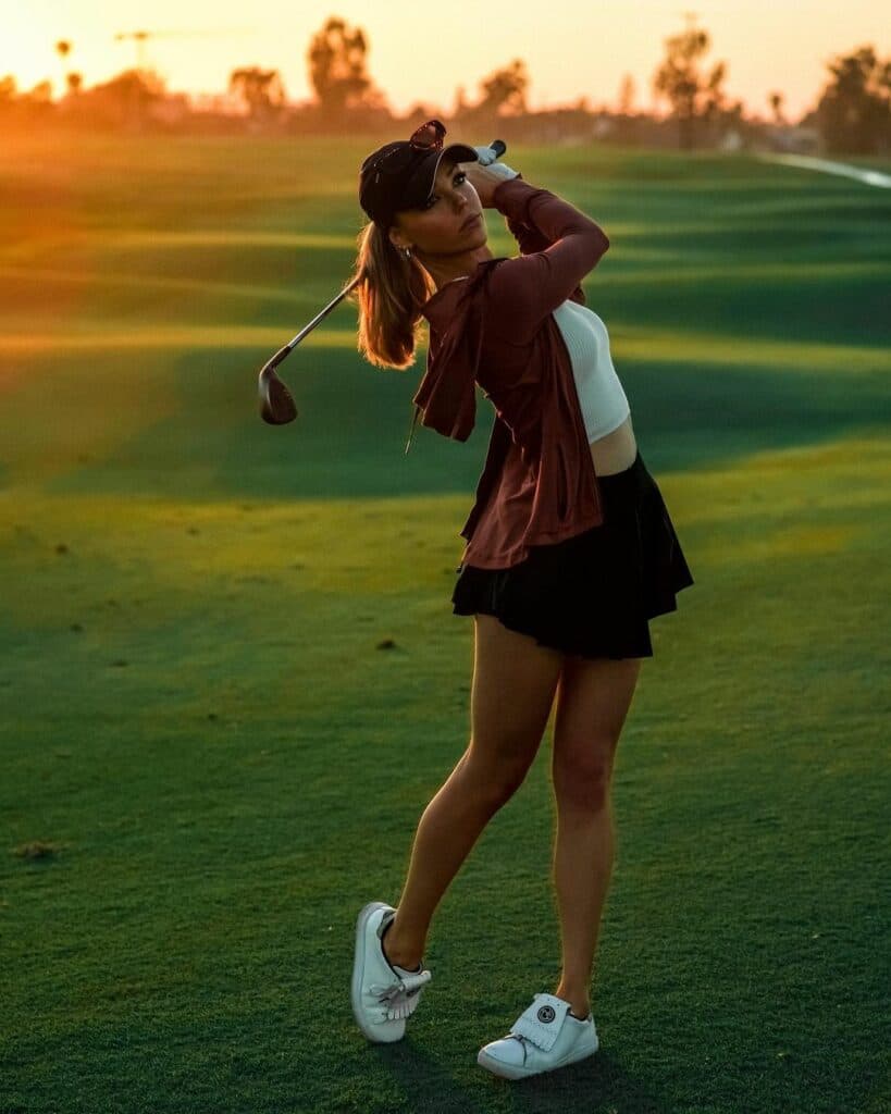 Claire Hogle posing for the camera.