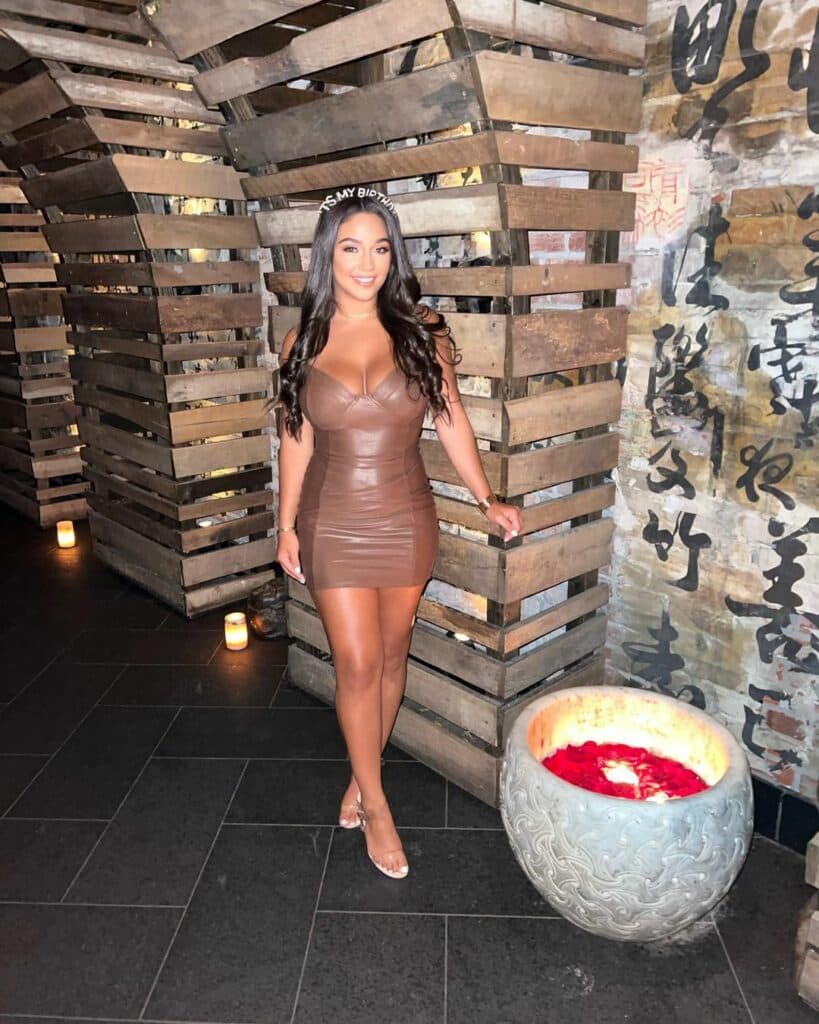 Antonia Gorga posing for the camera.