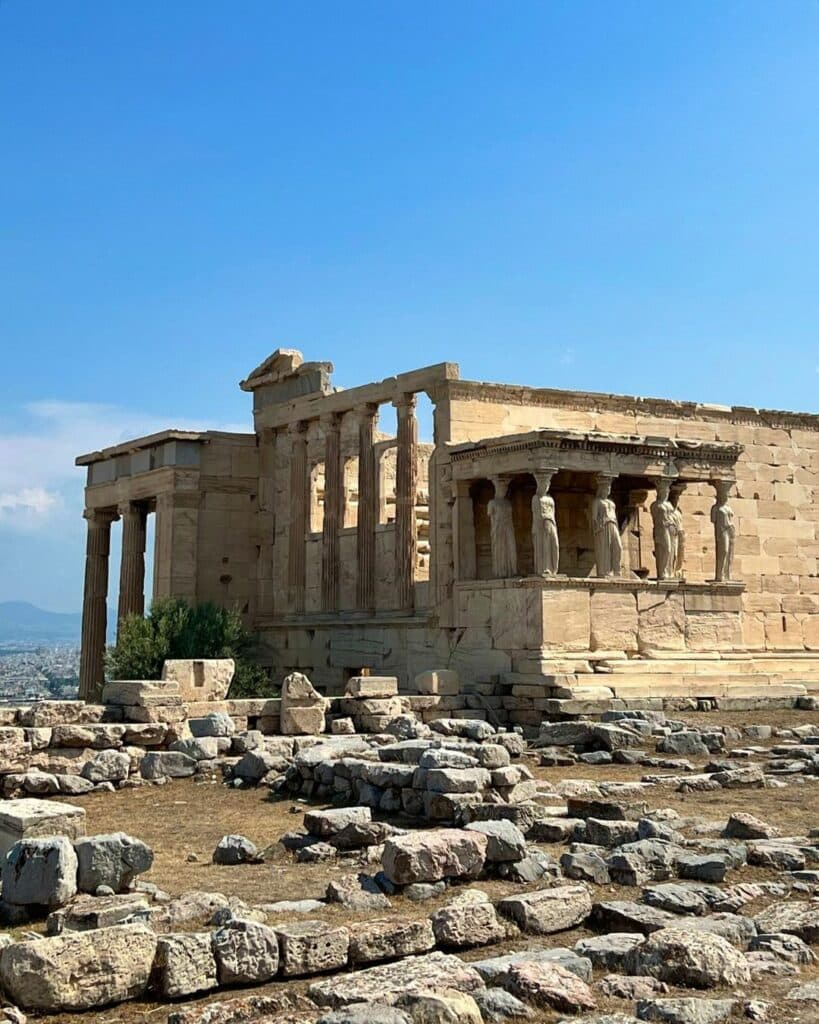The Acropolis in Athens, Greece by Demi Rose