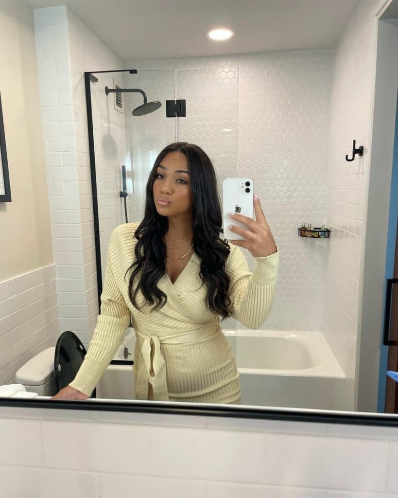 Antonia Gorga takes a selfie.