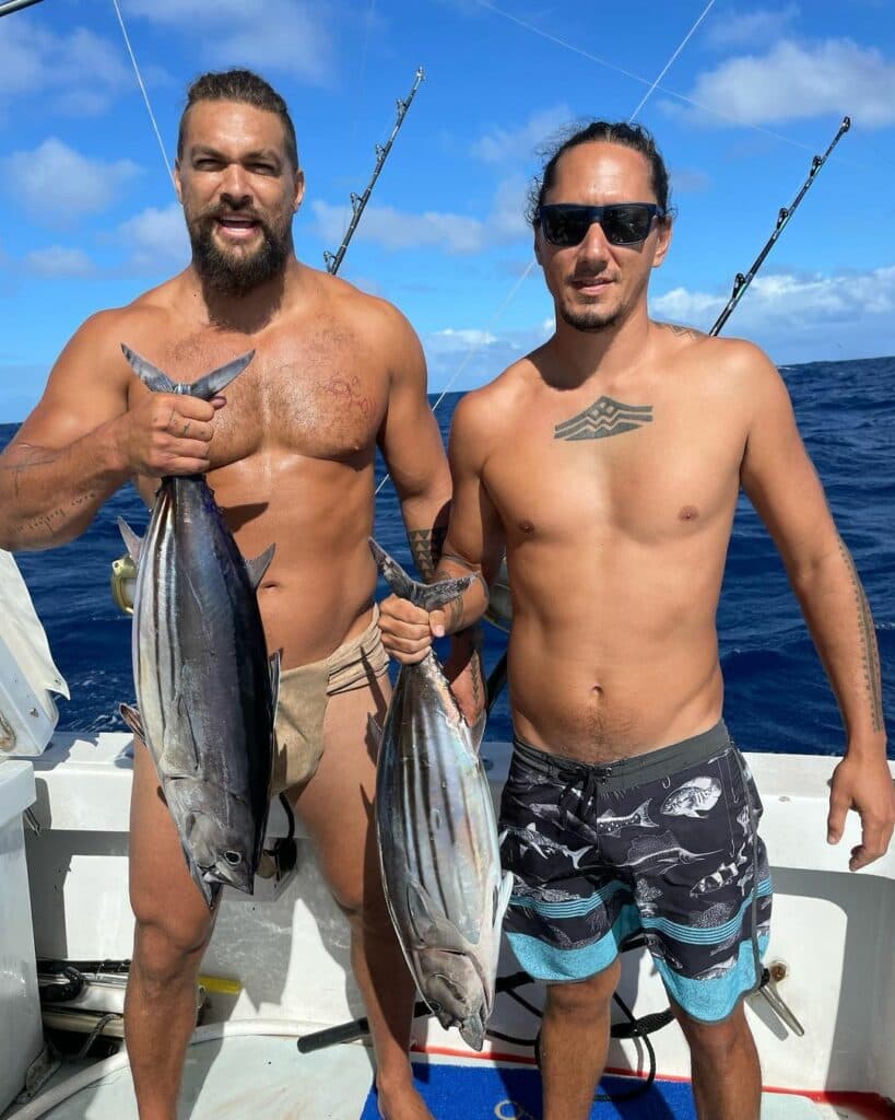 Jason Momoa shows a ton of skin on Instagram