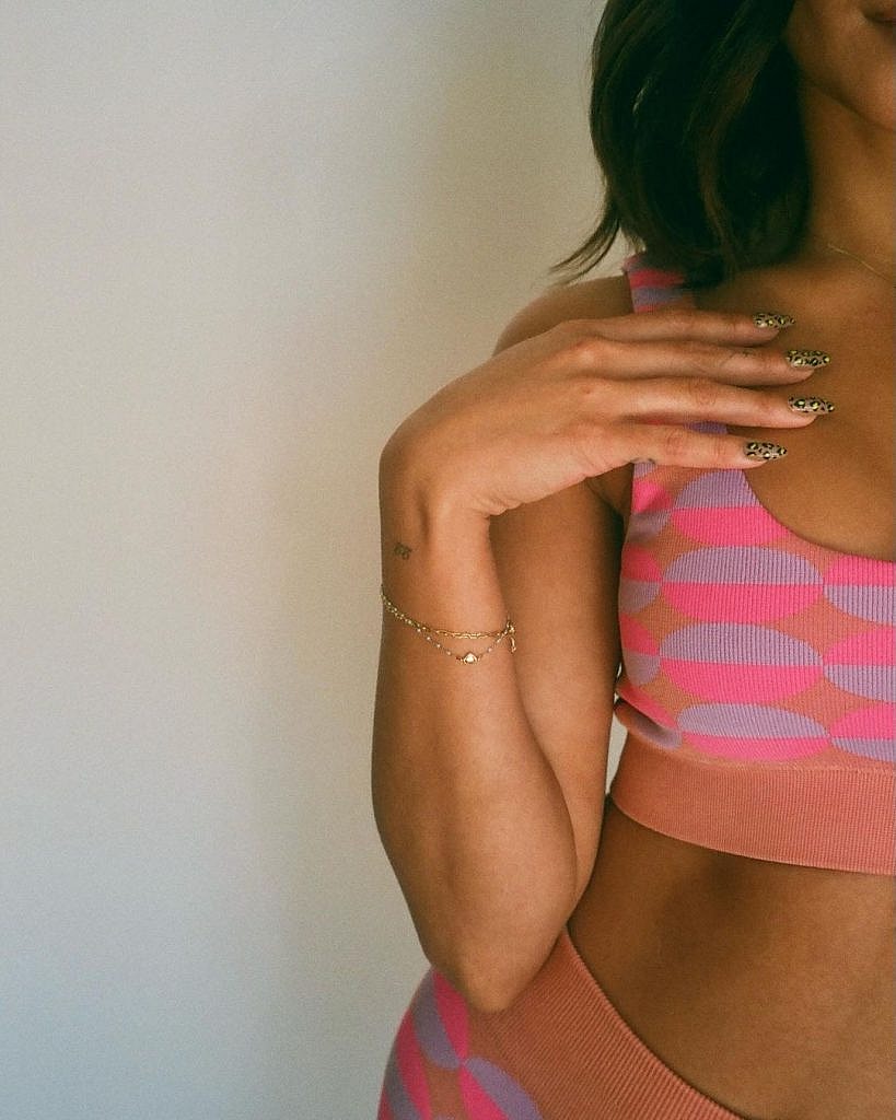 Vanessa Hudgens poses for the camera.