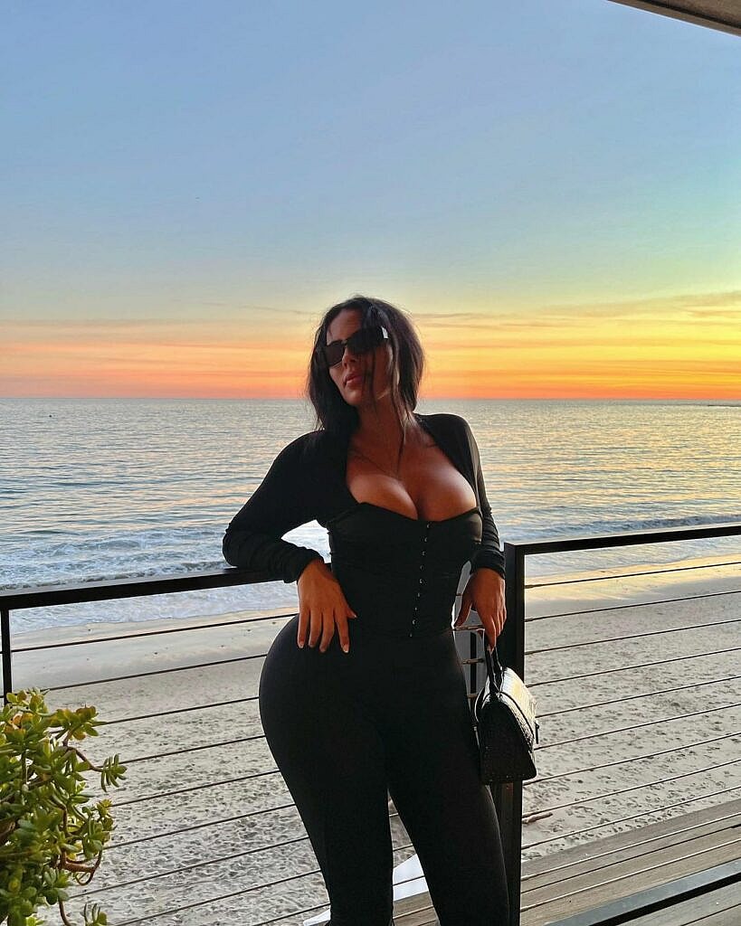 Chaney Jones posing for the camera.