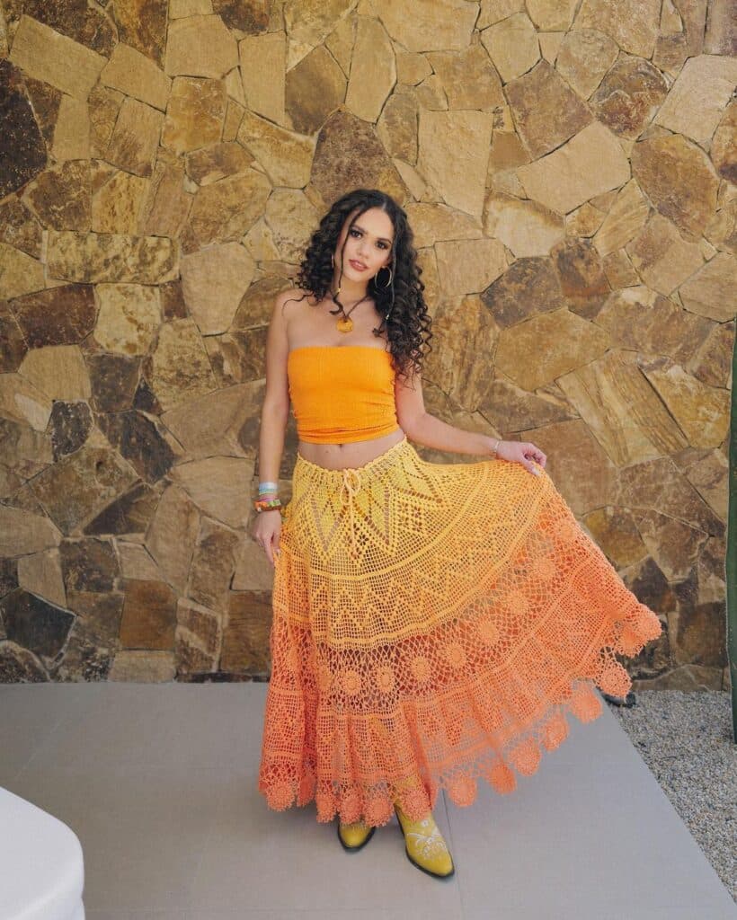 Madison Pettis smiling.
