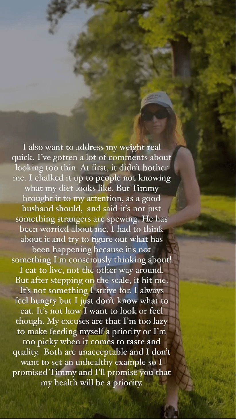 'The Hills' Whitney Port Admits She Doesn't Eat Amid 'Too Skinny' Backlash