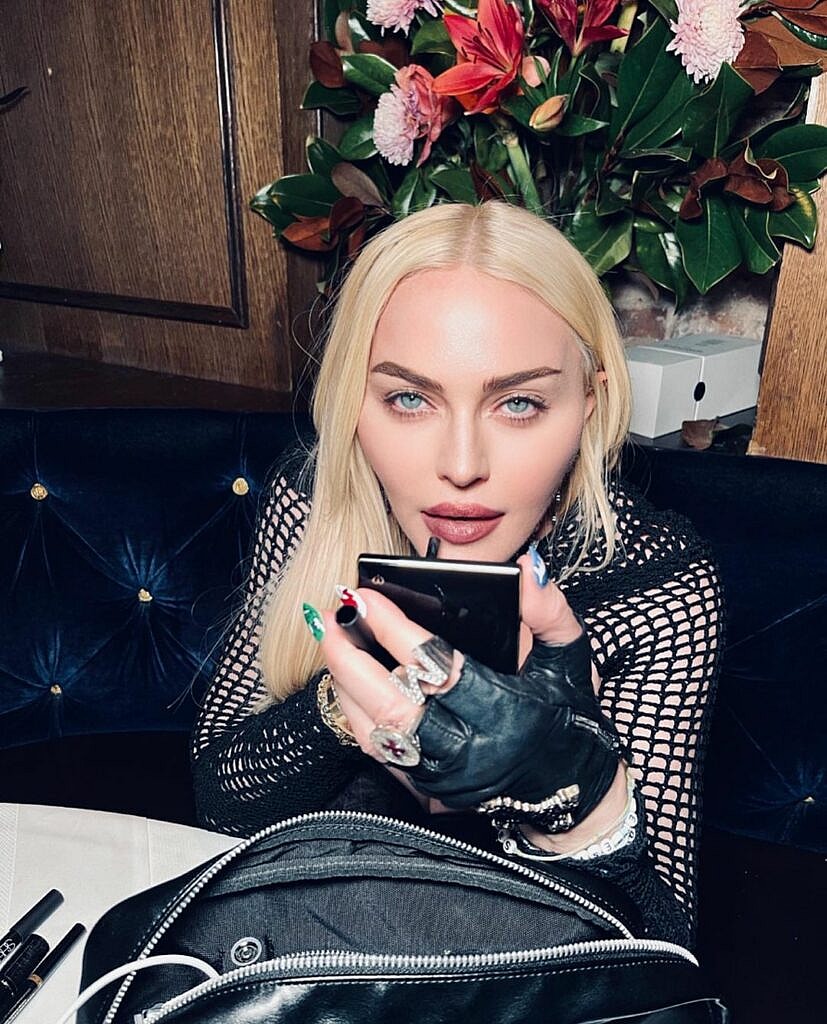 Madonna, speaking her mind