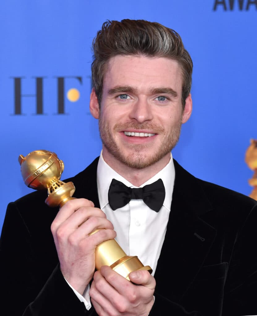 Richard Madden at the 75th Annual Golden Globe Awards held at the Beverly Hilton Hotel on January 6, 2019 in Beverly Hills, CA. © Tammie Arroyo / AFF-USA.COM. 06 Jan 2019 Pictured: Richard Madden. Photo credit: MEGA TheMegaAgency.com +1 888 505 6342 (Mega Agency TagID: MEGA333359_007.jpg) [Photo via Mega Agency]