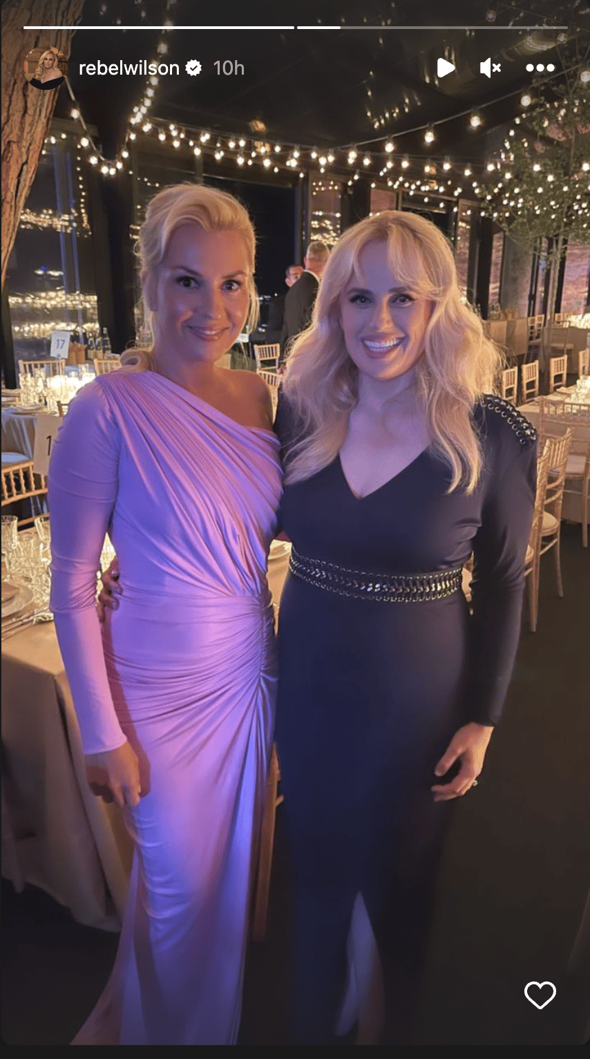 Rebel Wilson and fiancée Ramona Agruma enjoy date night on vacation