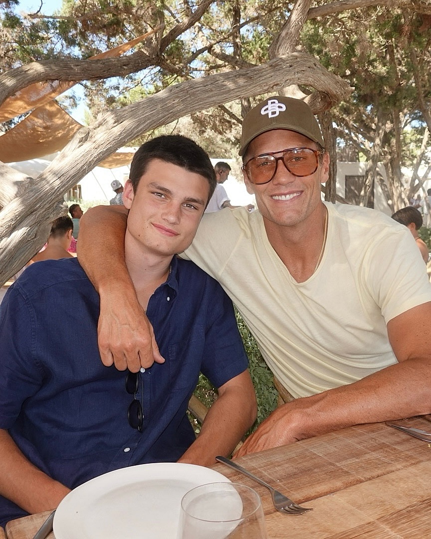 Tom Brady and son, Jack Moynahan