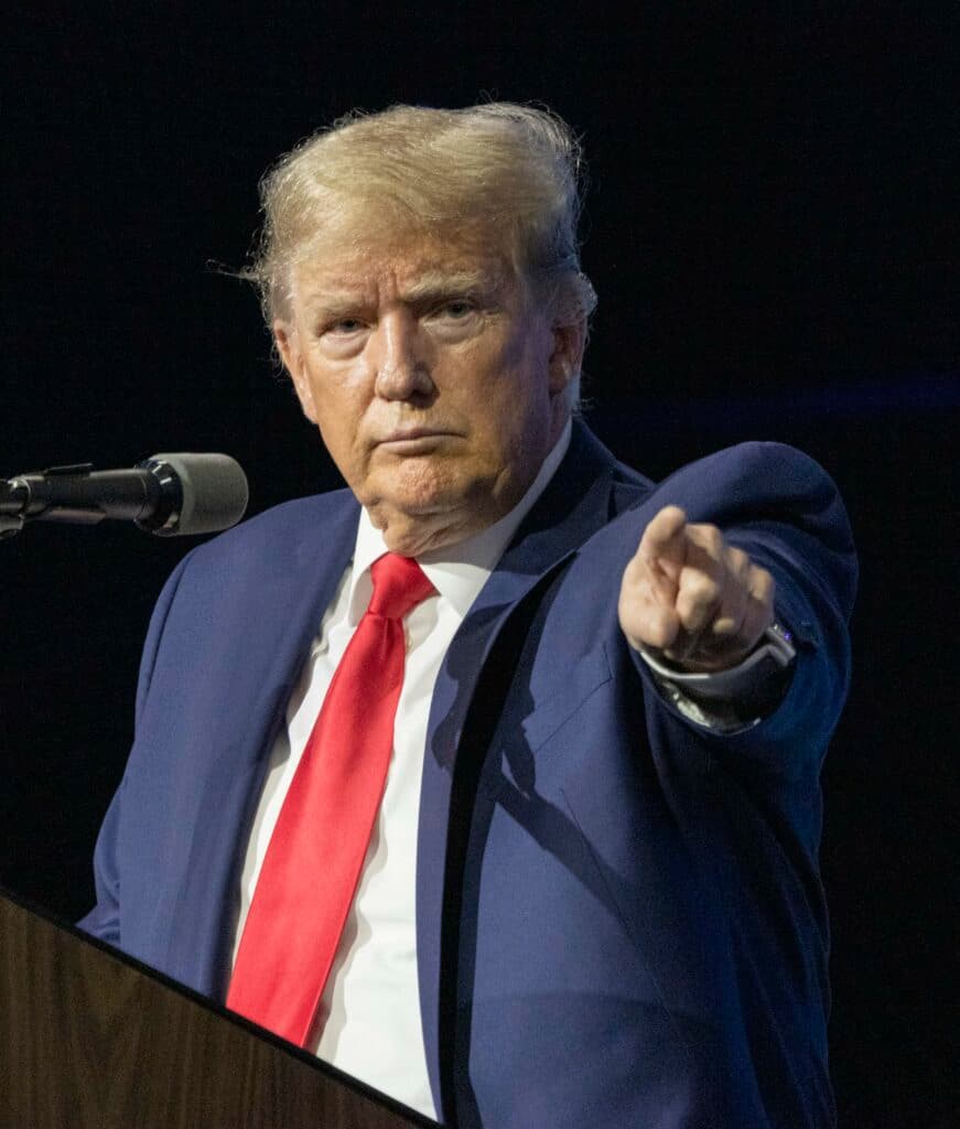 Former US President Donald Trump