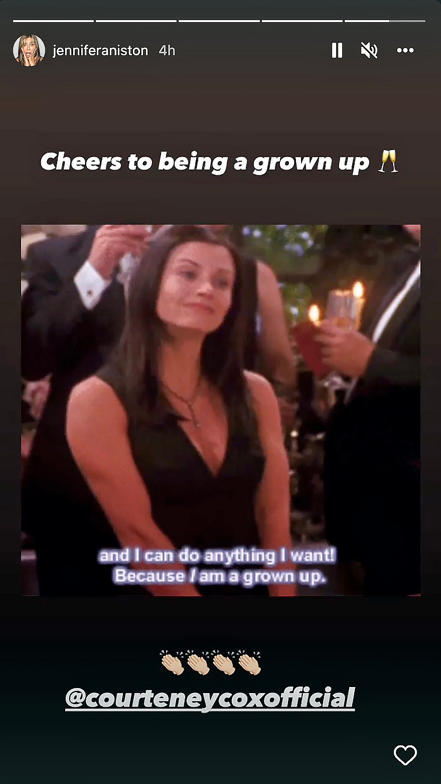 Jennifer Aniston wishes Courteney Cox a happy birthday on June 15, 2022