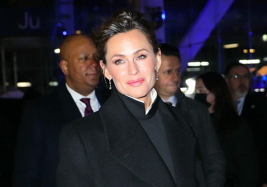 Jennifer Garner is seen at the premiere of quot The Adam Project quot in New York City
