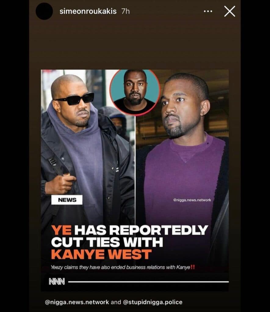 Kanye West latest Instagram post pokes fun at dropped deals