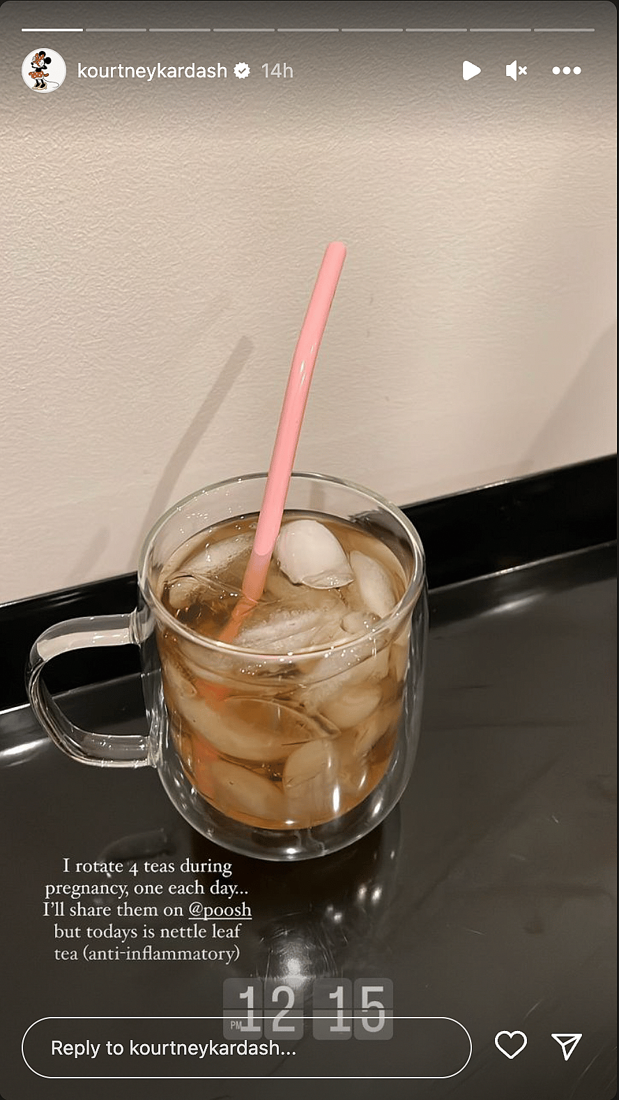 Kourtney Kardashian talks positive energy during pregnancy