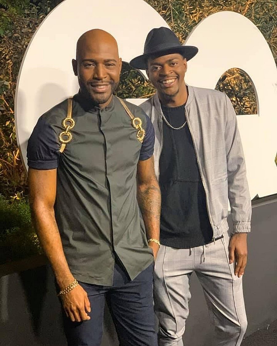 Karamo Brown with his son Jason