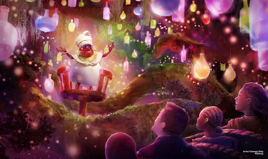 Disney Reveals NEW Details Surrounding Tiana's Bayou Adventure Ride
