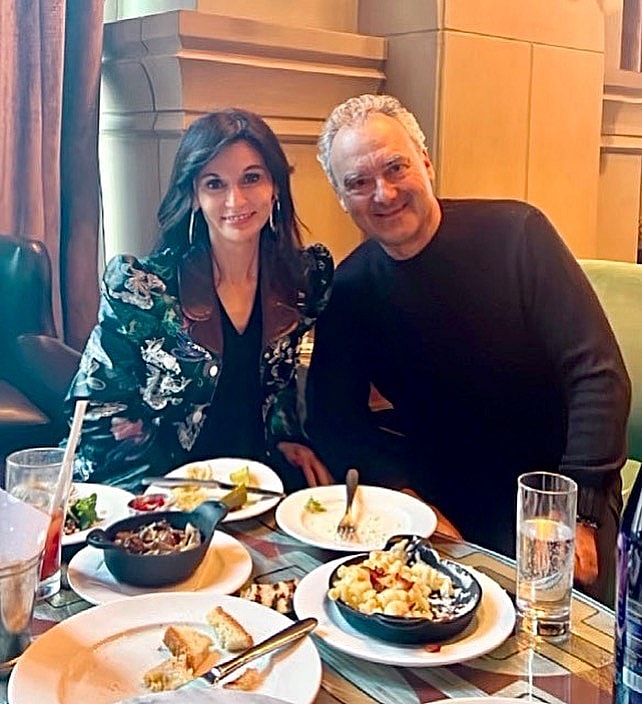 Julia Haart with husband Silvio Scaglia