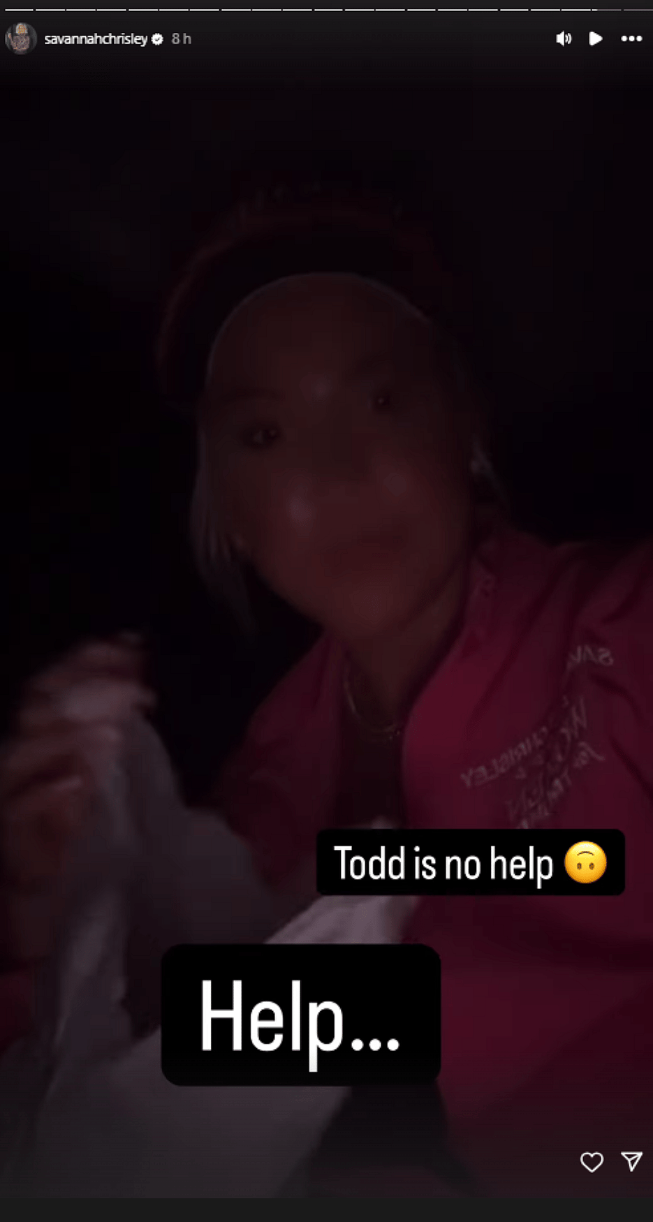 Savannah Chrisley Taking her dad home