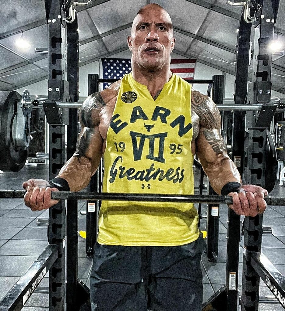 Dwayne Johnson's muscles cannot protect him from his determined daughters