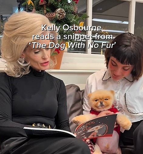 Kelly Osbourne's new look