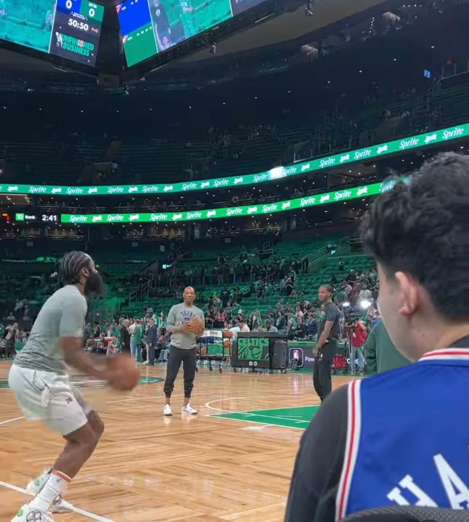 James Harden and John Hao