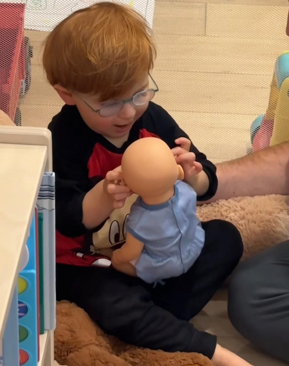 Meghan Trainor's son Riley