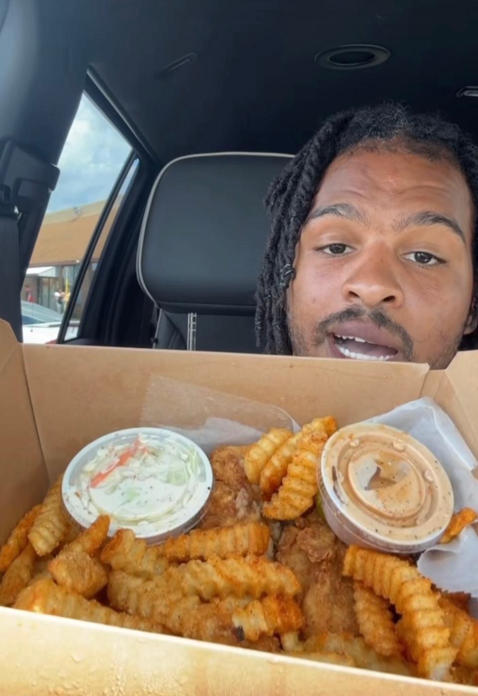 Keith Lee at Chicken Fire