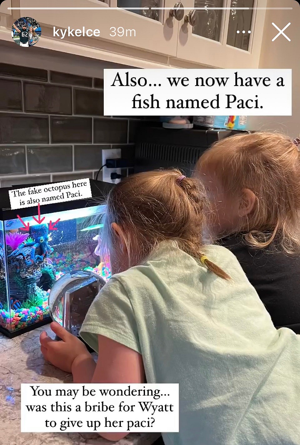 Kylie Kelce Instagram Story