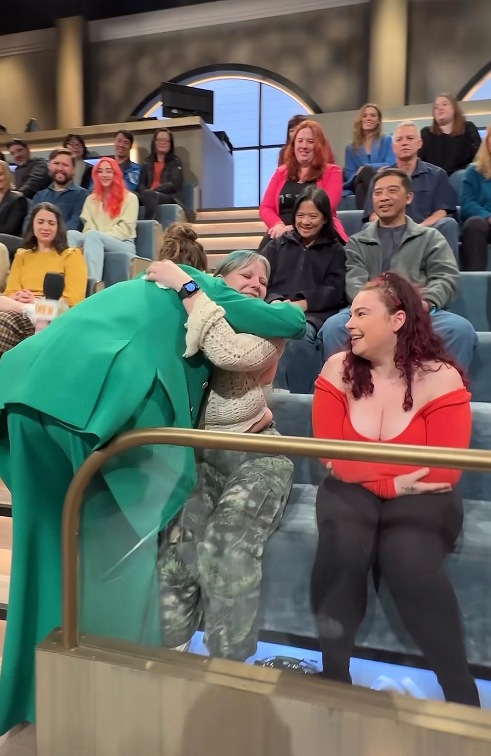 Drew Barrymore and fan Olivia