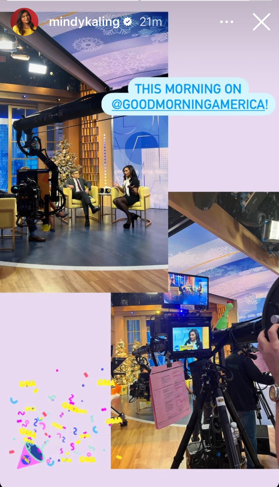 Mindy Kaling on GMA