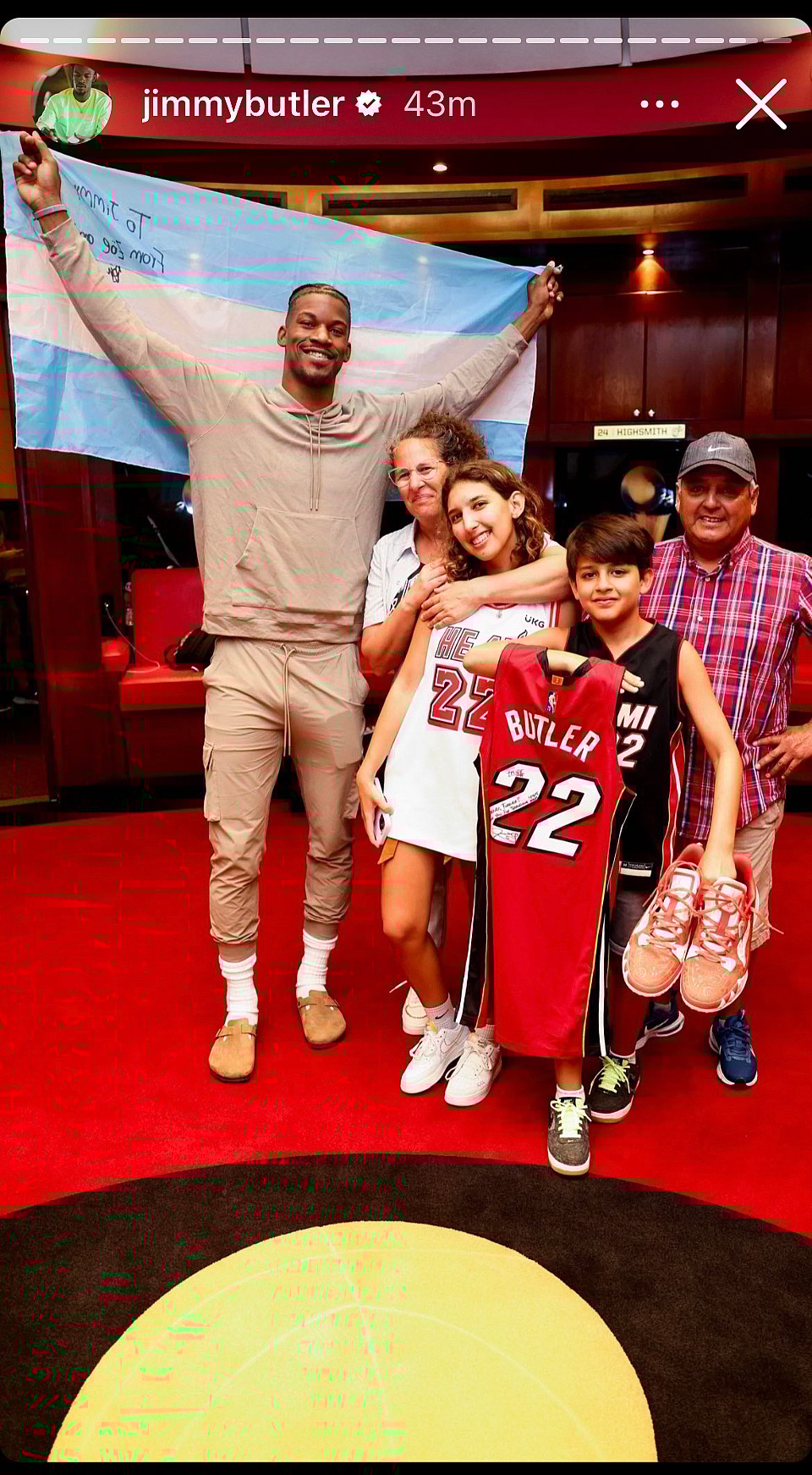 Jimmy Butler and fans