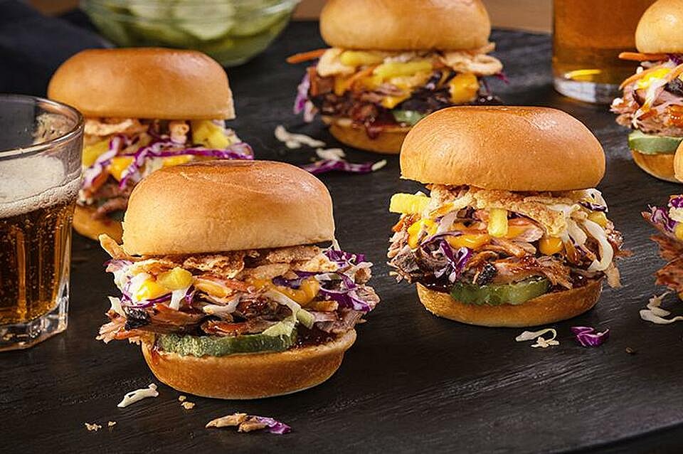 pulled pork sliders