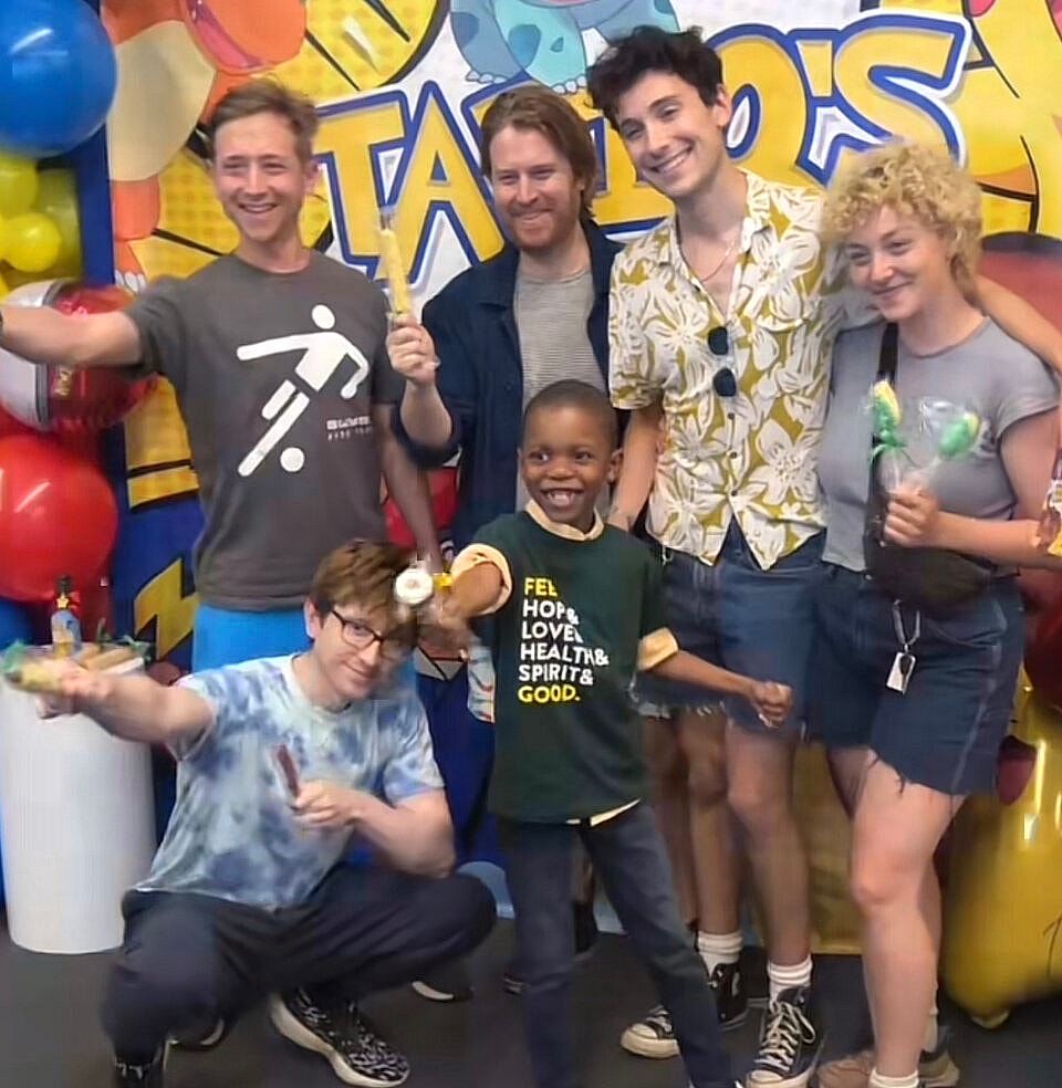 Corn Kid's birthday celebration at City Harvest