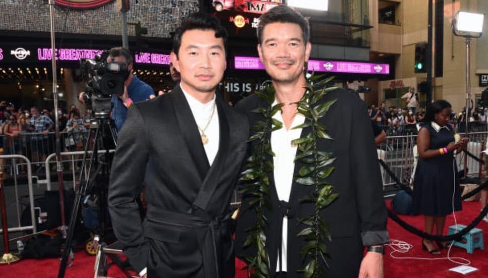 Destin Daniel Cretton and Simu Liu