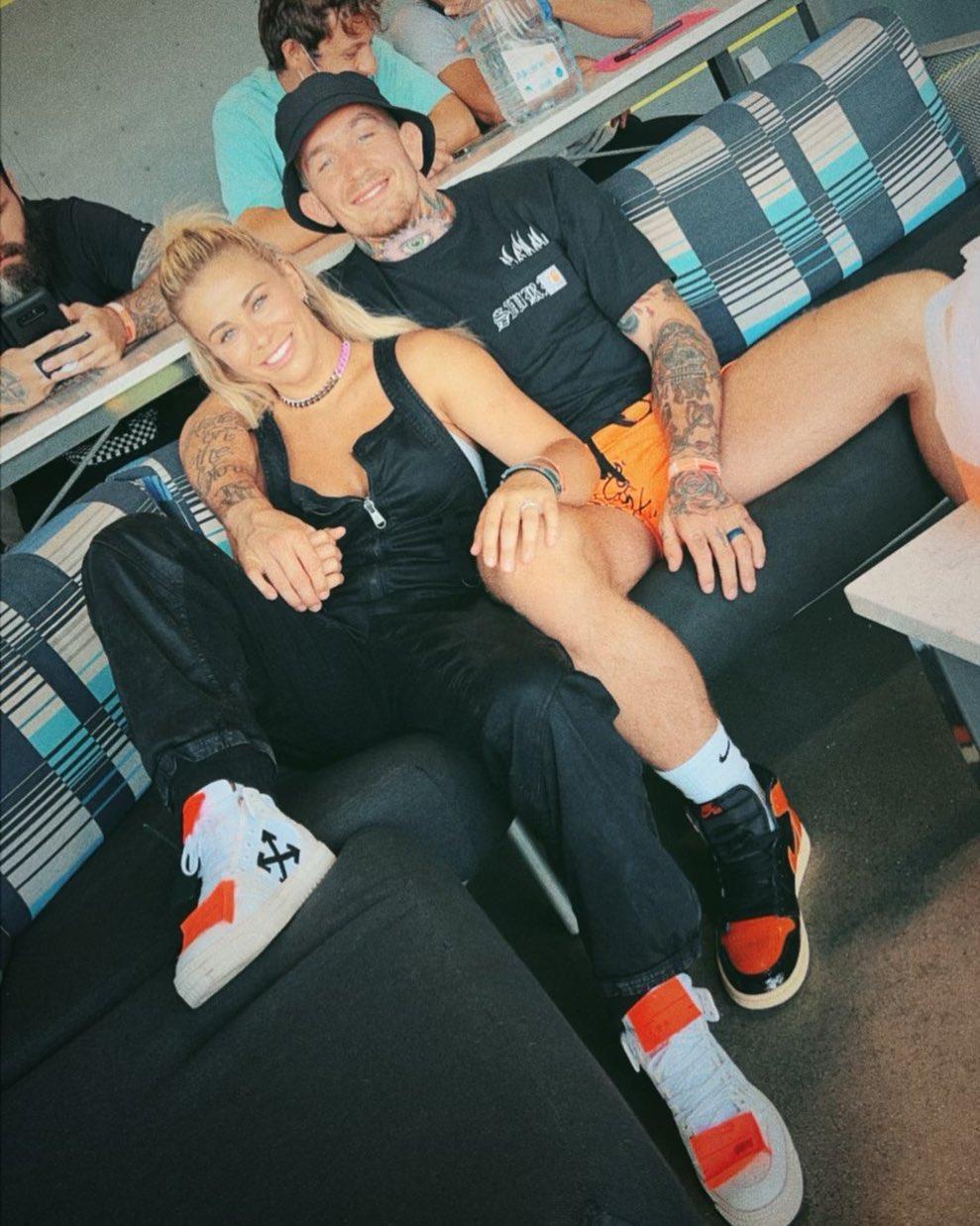Paige VanZant and husband Austin Vanderford