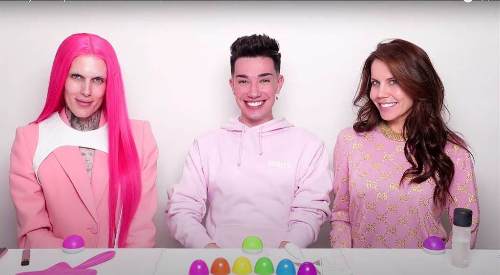 Jeffree Star, James Charles & Tati Westbrook together