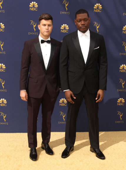 Colin Jost & Michael Che at the Emmys