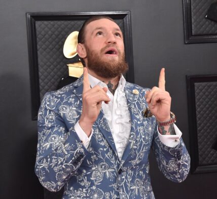 Conor McGregor at the 2020 GRAMMY Awards